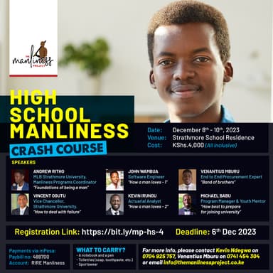 High School Manliness Crash Course